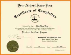 ged certificate