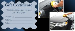 Automotive Gift Certificate Template 4 Templates Example