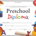 Preschool Graduation Certificate Template Free (4) - TEMPLATES EXAMPLE ...