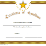 Star Certificate Templates Free