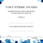 Volunteer Of The Year Certificate Template (4) - TEMPLATES EXAMPLE ...