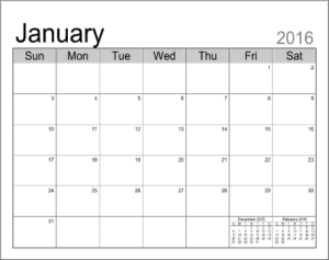 Blank Calender Template (2) - TEMPLATES EXAMPLE | TEMPLATES EXAMPLE