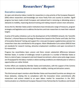 equity research report template