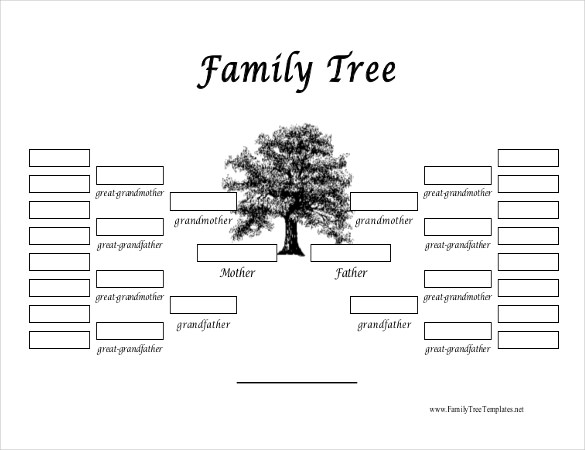 Fill In The Blank Family Tree Template - TEMPLATES EXAMPLE | TEMPLATES ...