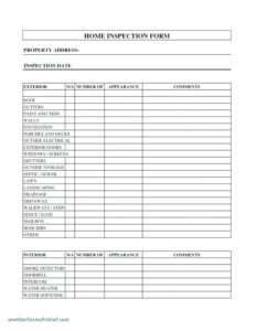 Pest Control Inspection Report Template (3) - TEMPLATES EXAMPLE ...