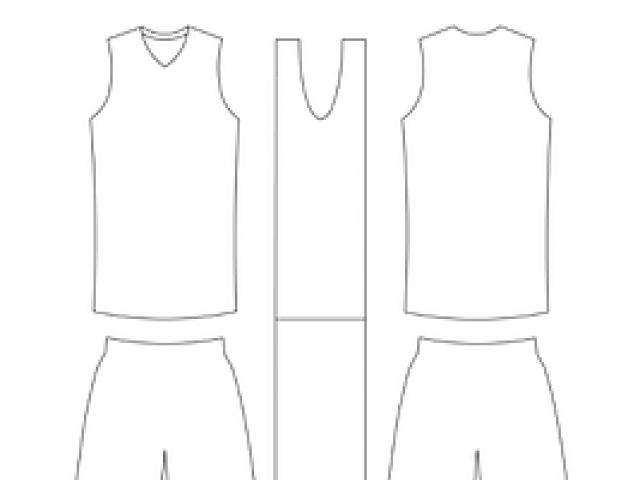 Blank Basketball Uniform Template (5) - TEMPLATES EXAMPLE | TEMPLATES ...