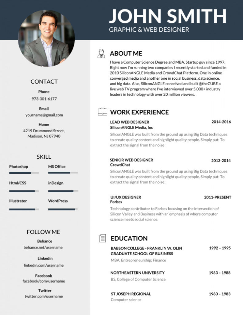 Cv Templates Editable (4) - TEMPLATES EXAMPLE | TEMPLATES EXAMPLE