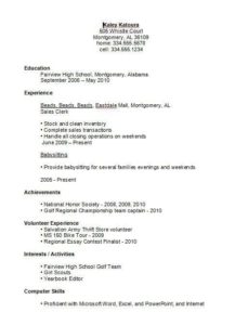 Resume Templates And Examples (1) - TEMPLATES EXAMPLE | TEMPLATES EXAMPLE