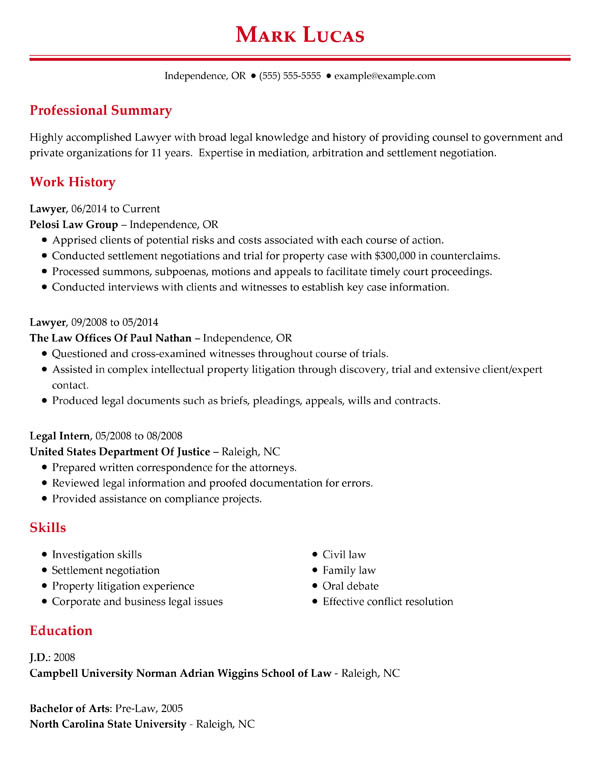 Resume Templates And Examples - TEMPLATES EXAMPLE | TEMPLATES EXAMPLE