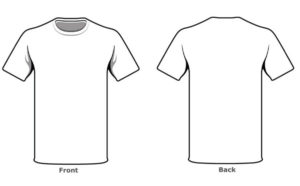 Blank Tee Shirt Template (4) - TEMPLATES EXAMPLE | TEMPLATES EXAMPLE