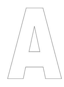 Letter Template Alphabet (1) - TEMPLATES EXAMPLE | TEMPLATES EXAMPLE