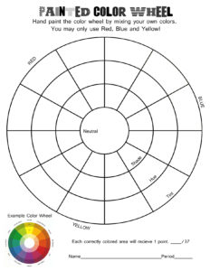 Blank Color Wheel Template (3) - TEMPLATES EXAMPLE | TEMPLATES EXAMPLE