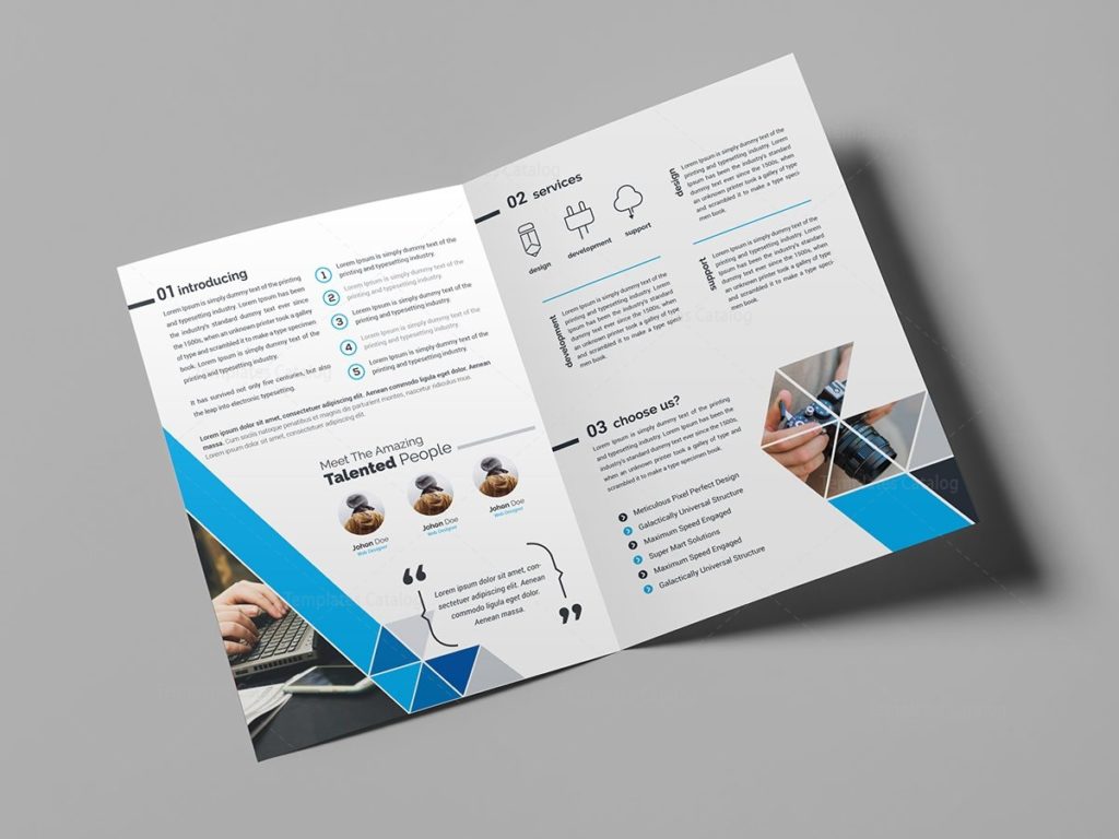 Brochure Templates Business (2) - TEMPLATES EXAMPLE | TEMPLATES EXAMPLE