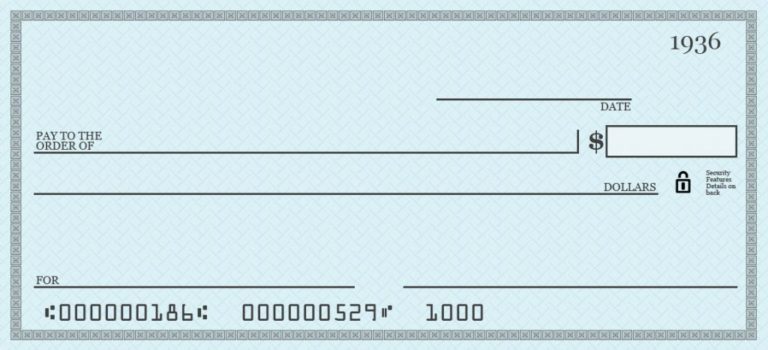 Large Blank Cheque Template (1) - TEMPLATES EXAMPLE | TEMPLATES EXAMPLE