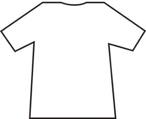 Printable Blank Tshirt Template (5) - TEMPLATES EXAMPLE | TEMPLATES EXAMPLE