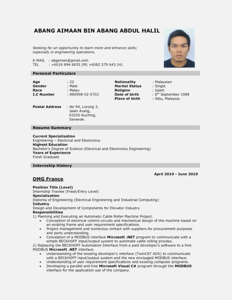 How To Construct A Cv Templates (3) - TEMPLATES EXAMPLE | TEMPLATES EXAMPLE