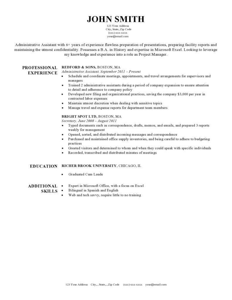 Resume Templates Harvard - TEMPLATES EXAMPLE | TEMPLATES EXAMPLE