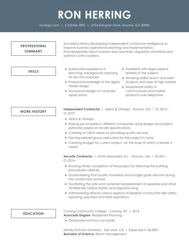 Resume Templates Science (1) - TEMPLATES EXAMPLE | TEMPLATES EXAMPLE