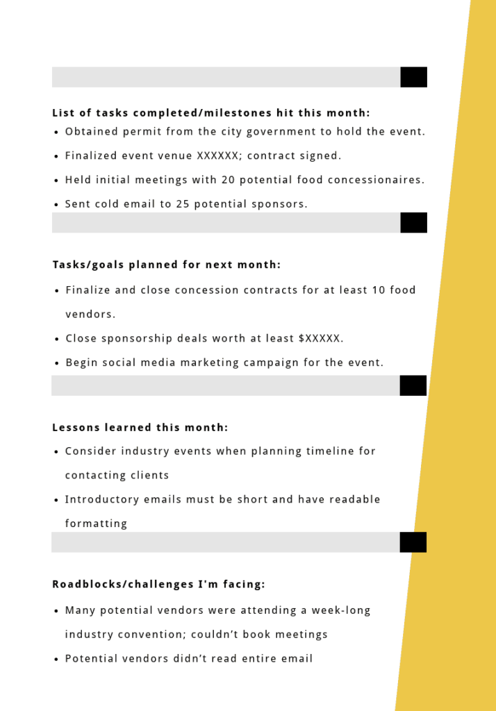 phd 6 month progress report sample pdf