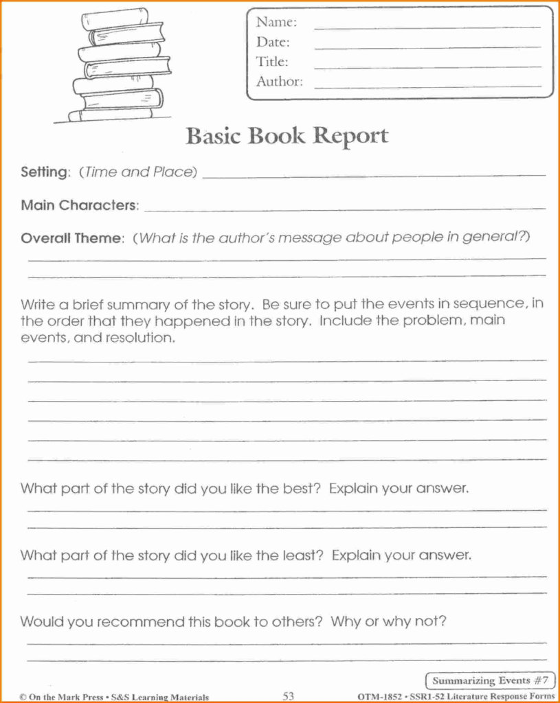 books to do a book report on